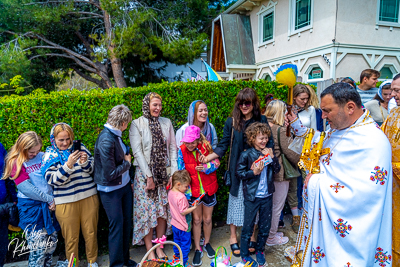 Divine Liturgy and Blessing of Baskets. 