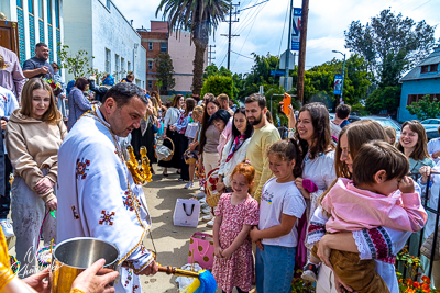 Divine Liturgy and Blessing of Baskets. 