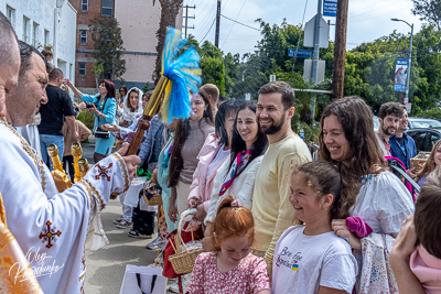 Divine Liturgy and Blessing of Baskets. 