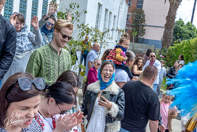 Divine Liturgy and Blessing of Baskets. 