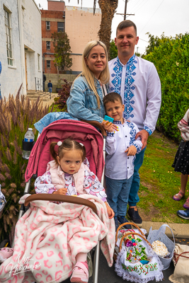 Divine Liturgy and Blessing of Baskets. 