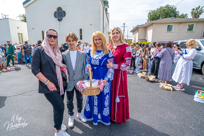 Divine Liturgy and Blessing of Baskets. 