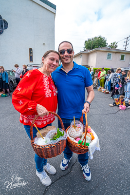 Divine Liturgy and Blessing of Baskets. 