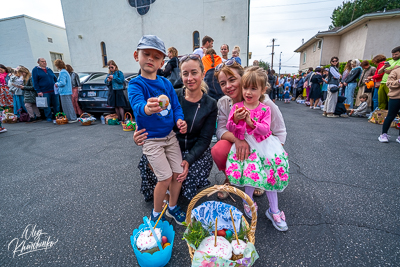 Divine Liturgy and Blessing of Baskets. 