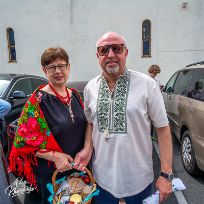 Divine Liturgy and Blessing of Baskets. 