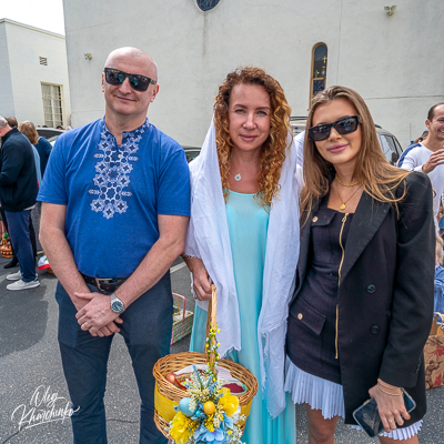 Divine Liturgy and Blessing of Baskets. 