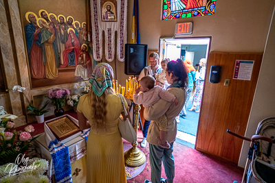 Divine Liturgy and Blessing of Baskets. 