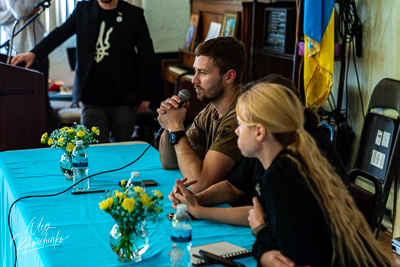 Meeting with Azovsteel Defender and Azovsteel Families