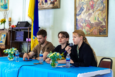 Зустріч із захисником Маріуполя та Родинами захисників «Азовсталі»