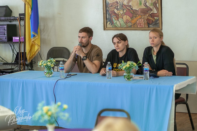 Зустріч із захисником Маріуполя та Родинами захисників «Азовсталі»