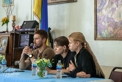 Зустріч із захисником Маріуполя та Родинами захисників «Азовсталі»