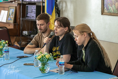 Meeting with Azovsteel Defender and Azovsteel Families