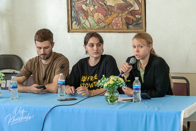 Зустріч із захисником Маріуполя та Родинами захисників «Азовсталі»