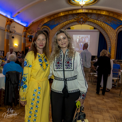 Celebrating the 32th anniversary of Ukrainian Independence.  Festive concert in Ukrainian Cultural Center.