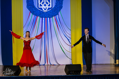 Celebrating the 32th anniversary of Ukrainian Independence.  Festive concert in Ukrainian Cultural Center.