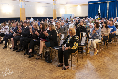 Celebrating the 32th anniversary of Ukrainian Independence.  Festive concert in Ukrainian Cultural Center.