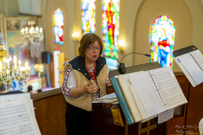 Divine Liturgy and Blessing of Baskets. 