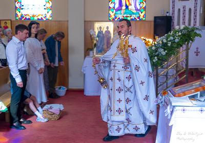 Divine Liturgy and Blessing of Baskets. 