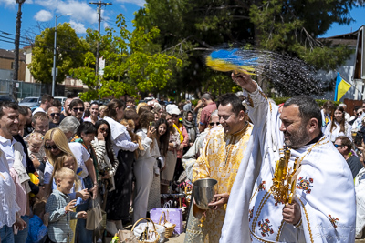 Divine Liturgy and Blessing of Baskets. 