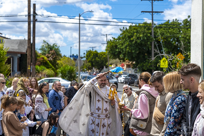 Divine Liturgy and Blessing of Baskets. 