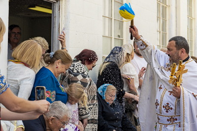 Divine Liturgy and Blessing of Baskets. 