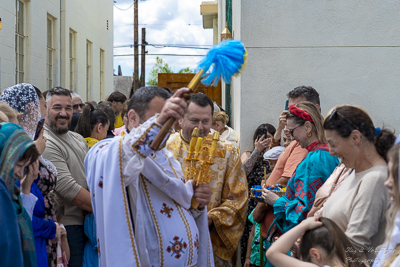 Divine Liturgy and Blessing of Baskets. 