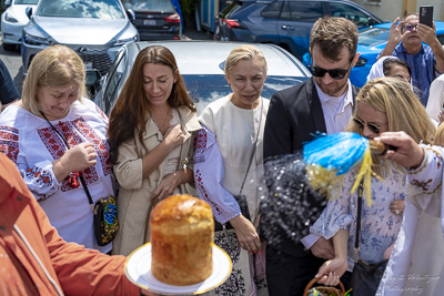 Divine Liturgy and Blessing of Baskets. 