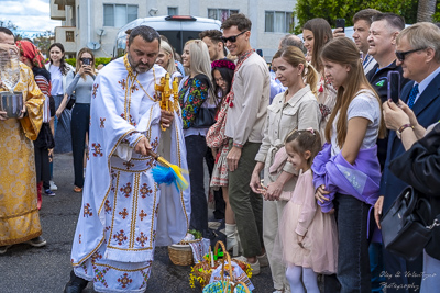 Divine Liturgy and Blessing of Baskets. 