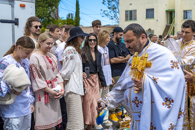 Divine Liturgy and Blessing of Baskets. 