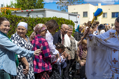 Divine Liturgy and Blessing of Baskets. 