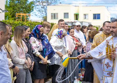 Divine Liturgy and Blessing of Baskets. 