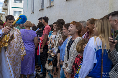 Divine Liturgy and Blessing of Baskets. 