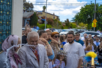 Divine Liturgy and Blessing of Baskets. 