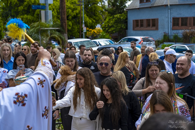 Divine Liturgy and Blessing of Baskets. 