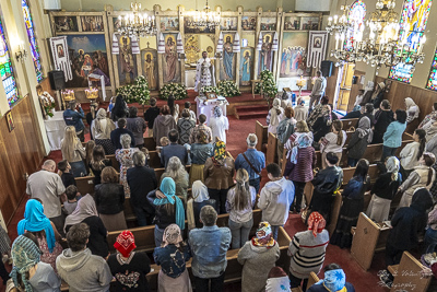 Divine Liturgy and Blessing of Baskets. 