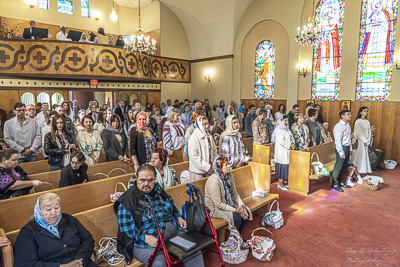 Divine Liturgy and Blessing of Baskets. 