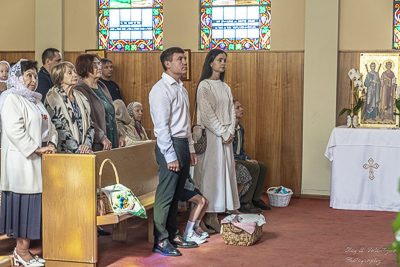 Divine Liturgy and Blessing of Baskets. 