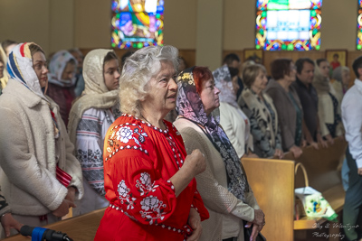 Divine Liturgy and Blessing of Baskets. 