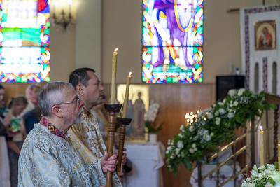 Divine Liturgy and Blessing of Baskets. 