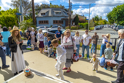 Divine Liturgy and Blessing of Baskets. 