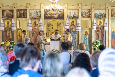 Divine Liturgy and Blessing of Baskets. 