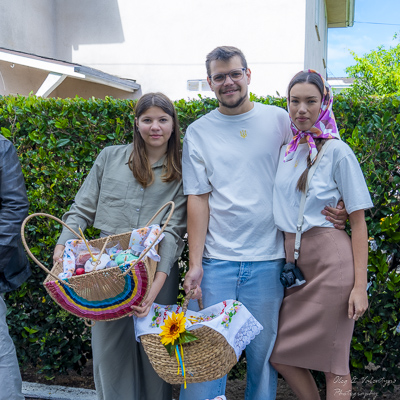 Divine Liturgy and Blessing of Baskets. 