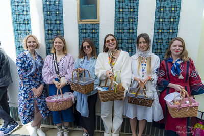 Divine Liturgy and Blessing of Baskets. 