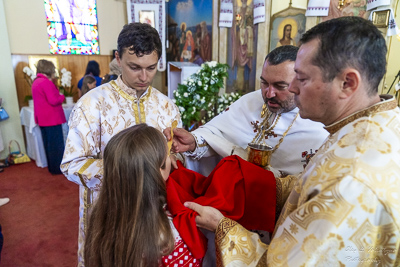 Divine Liturgy and Blessing of Baskets. 