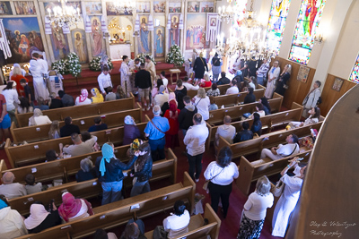 Divine Liturgy and Blessing of Baskets. 