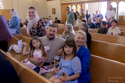 Divine Liturgy and Blessing of Baskets. 