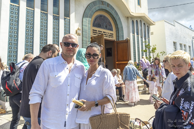 Divine Liturgy and Blessing of Baskets. 