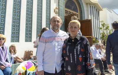 Divine Liturgy and Blessing of Baskets. 