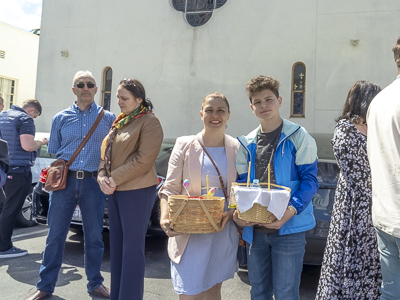 Divine Liturgy and Blessing of Baskets. 