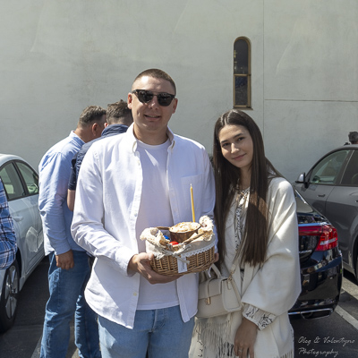 Divine Liturgy and Blessing of Baskets. 